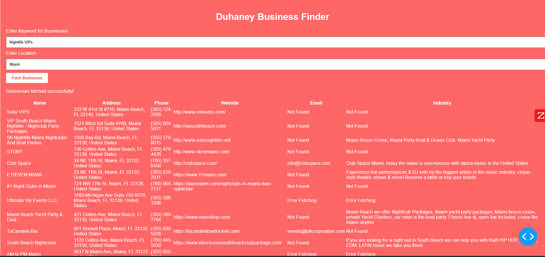 🚀 Official Instructions: How to Install & Run Duhaney Business Finder on Any Machine