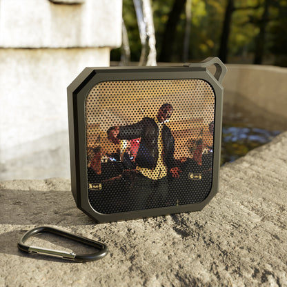 "Picnic Harmony: Custom Photo Bluetooth Speaker - Personalized for Jason the Actor"