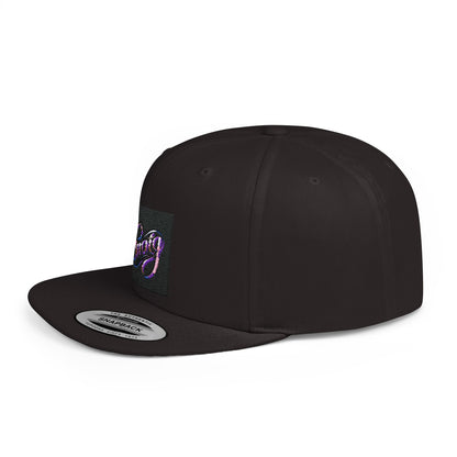 "SmartG Flat Bill Snapback Cap – Classic Style, Perfect Fit"